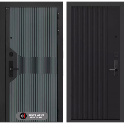 Стальная дверь Лабиринт SMARTLAB 29 (Черный кварц)