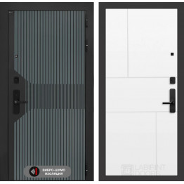 Стальная дверь Лабиринт SMARTLAB 21 (Белый софт)