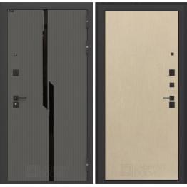 Стальная дверь Лабиринт CARBON 05 (Беленый дуб)