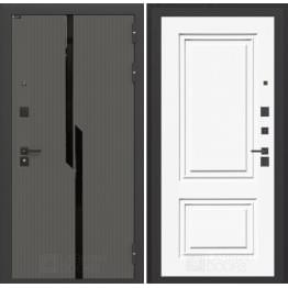 Стальная дверь Лабиринт CARBON 26 Эмаль RAL-9003 (Сигнально белый)